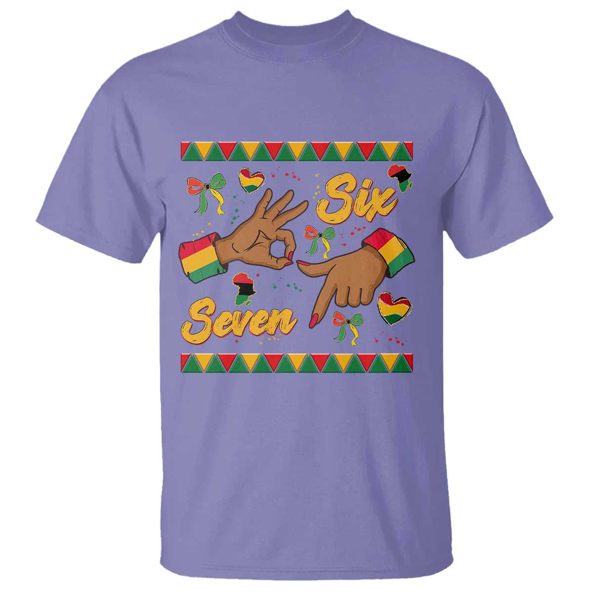 Funny 67 Meme Black History Month T Shirt Gen Z Alpha Gift TS12 Violet Print Your Wear