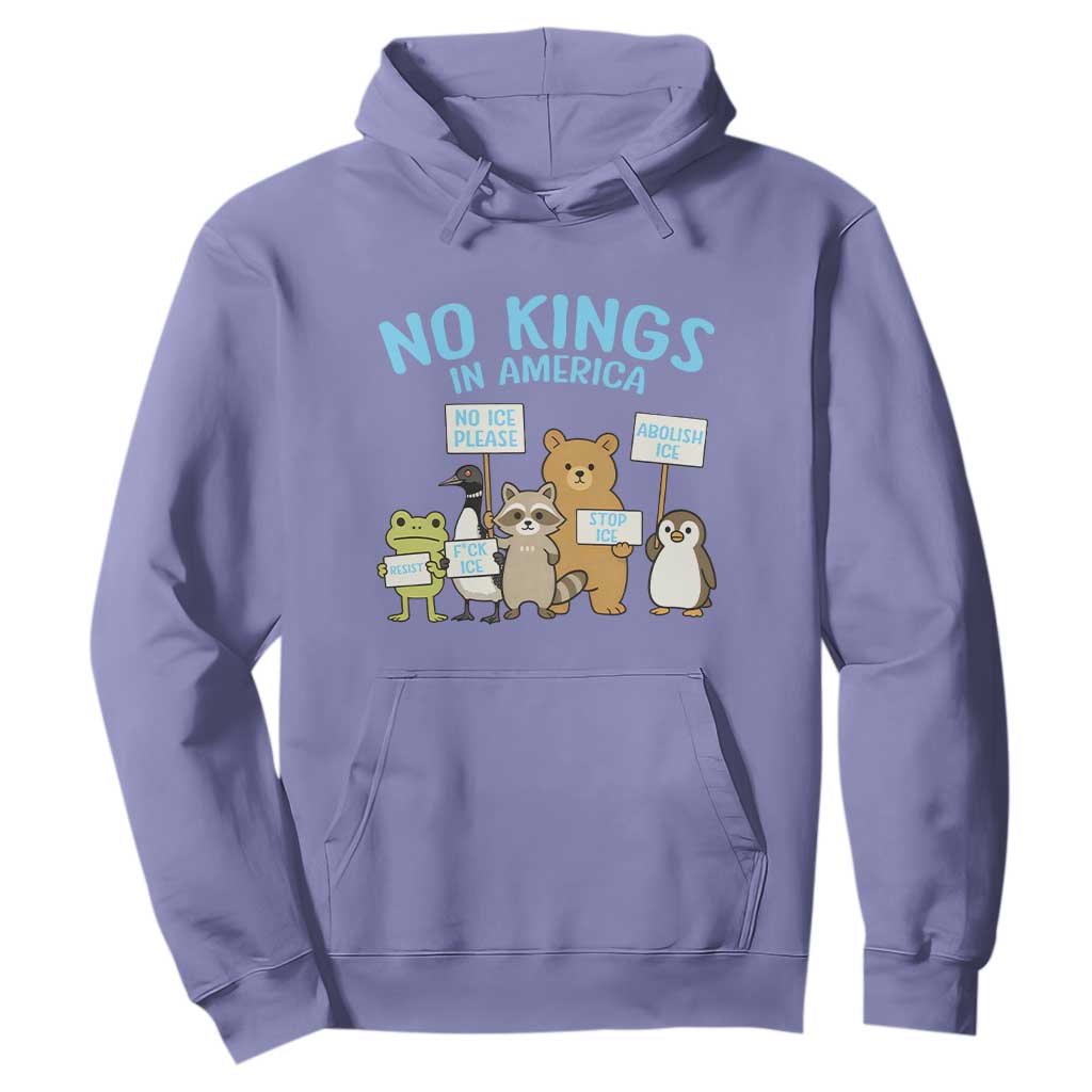 Funny Protest Animals Abolish Ice Hoodie Minneapolis USA Support Gift TS12 Violet Print Your Wear