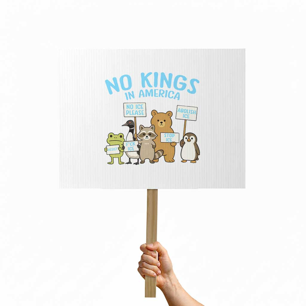 Funny Protest Animals Abolish Ice Protest Sign Minneapolis USA Support Gift TS12 Horizontal 18