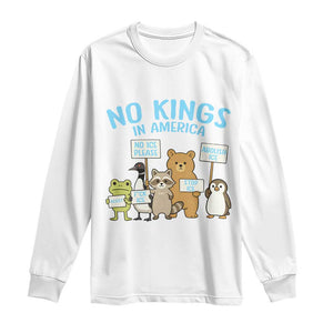 Funny Protest Animals Abolish Ice Long Sleeve Shirt Minneapolis USA Support Gift TS12 White Print Your Wear
