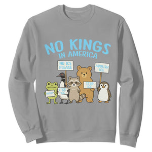 Funny Protest Animals Abolish Ice Sweatshirt Minneapolis USA Support Gift TS12 Sport Gray Print Your Wear
