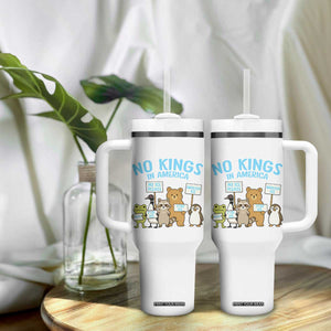 Funny Protest Animals Abolish Ice Tumbler With Handle Minneapolis USA Support Gift TS12 Print Your Wear