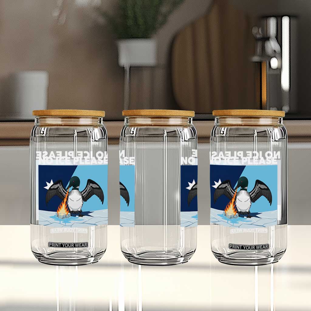 Funny Fire Breathing Loon Glass Can No Ice Please TS12 Print Your Wear