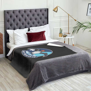 Can Not Tread On Us Throw Blanket Common Loon No Ice Please TS12 Print Your Wear