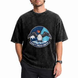 Can Not Tread On Us Washed Cotton T-Shirt Common Loon No Ice Please