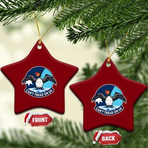 Can Not Tread On Us Ceramic Ornament Common Loon No Ice Please TS12 Print Your Wear