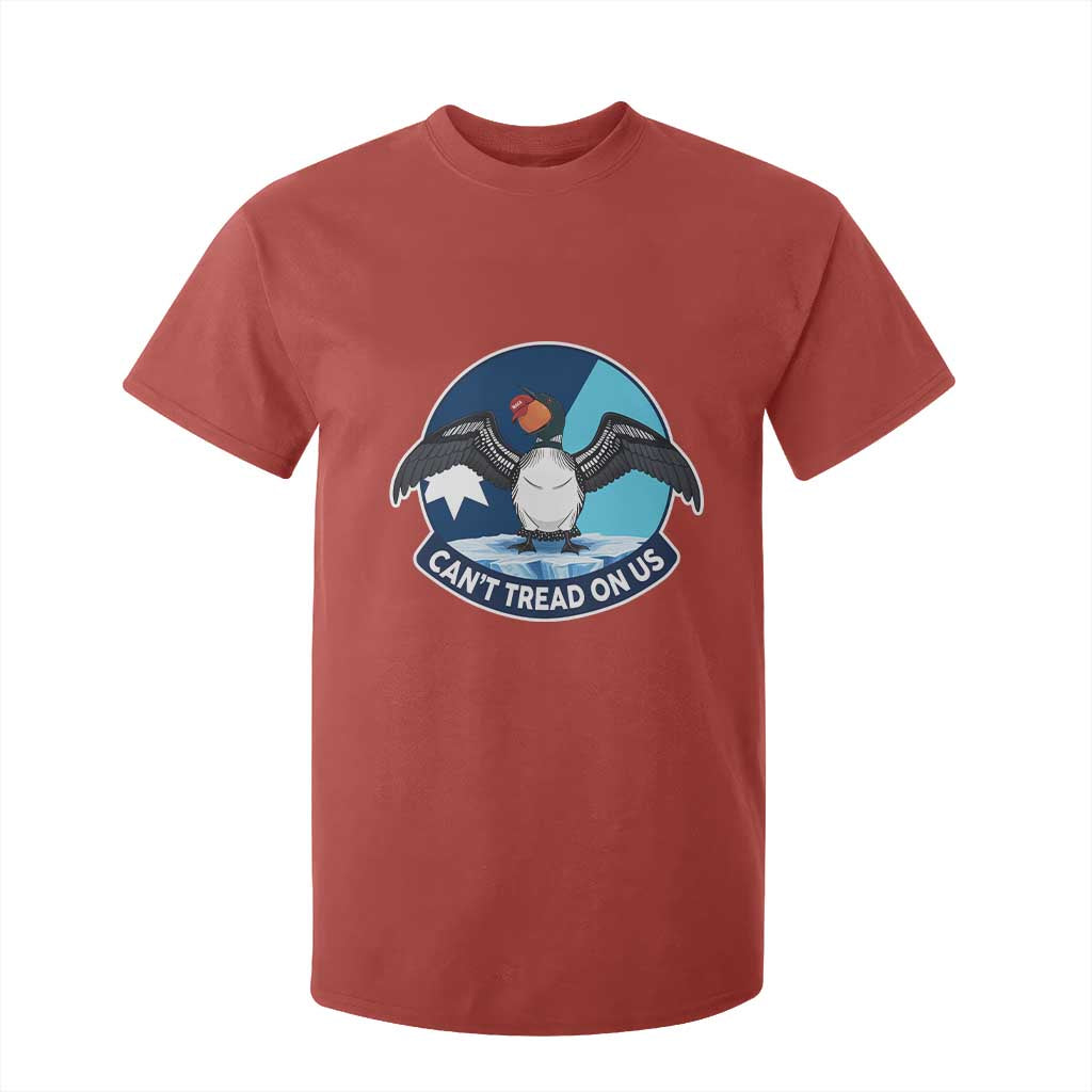 Can Not Tread On Us T Shirt For Kid Common Loon No Ice Please TS12 Red Print Your Wear