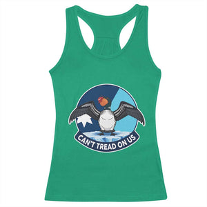 Can Not Tread On Us Racerback Tank Top Common Loon No Ice Please TS12 Irish Green Print Your Wear