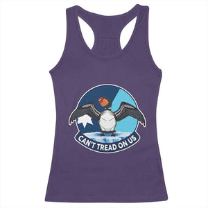 Can Not Tread On Us Racerback Tank Top Common Loon No Ice Please TS12 Purple Print Your Wear