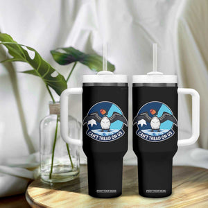 Can Not Tread On Us Tumbler With Handle Common Loon No Ice Please TS12 Print Your Wear