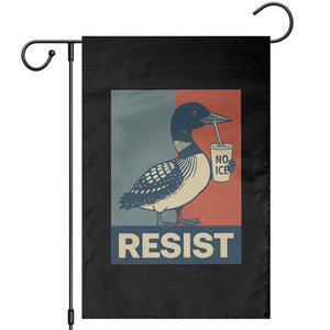 Funny Minnesota Common Loon Garden Flag No Ice Please TS12 Black Print Your Wear
