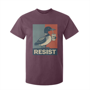 Funny Minnesota Common Loon T Shirt For Kid No Ice Please TS12 Maroon Print Your Wear
