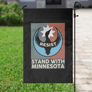 Stand With Minnesota Garden Flag Common Loon Pride Support TS12 Print Your Wear