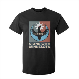 Stand With Minnesota T Shirt For Kid Common Loon Pride Support TS12 Black Print Your Wear