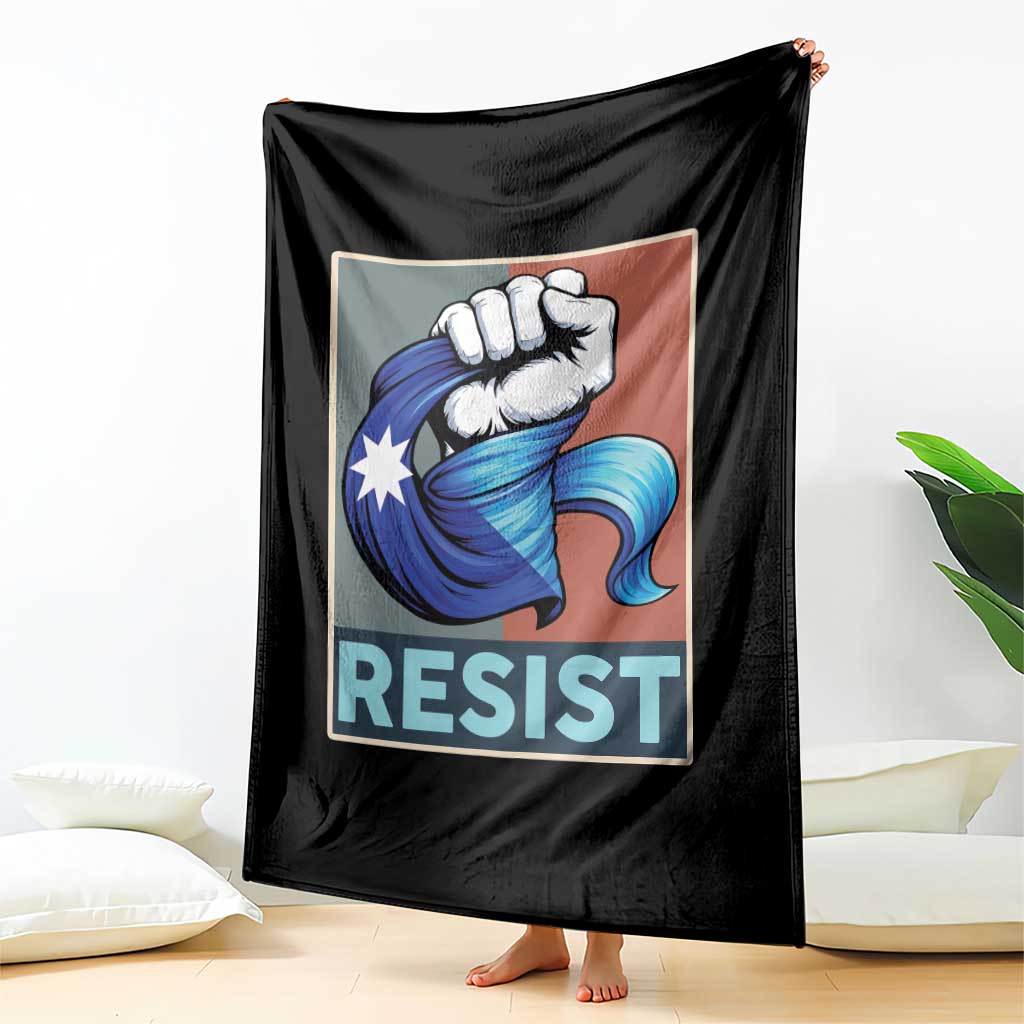 Minnesota Resist Ice Out Throw Blanket MM Support Gift TS12 Print Your Wear
