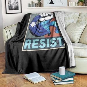 Minnesota Resist Ice Out Throw Blanket MM Support Gift TS12 Print Your Wear