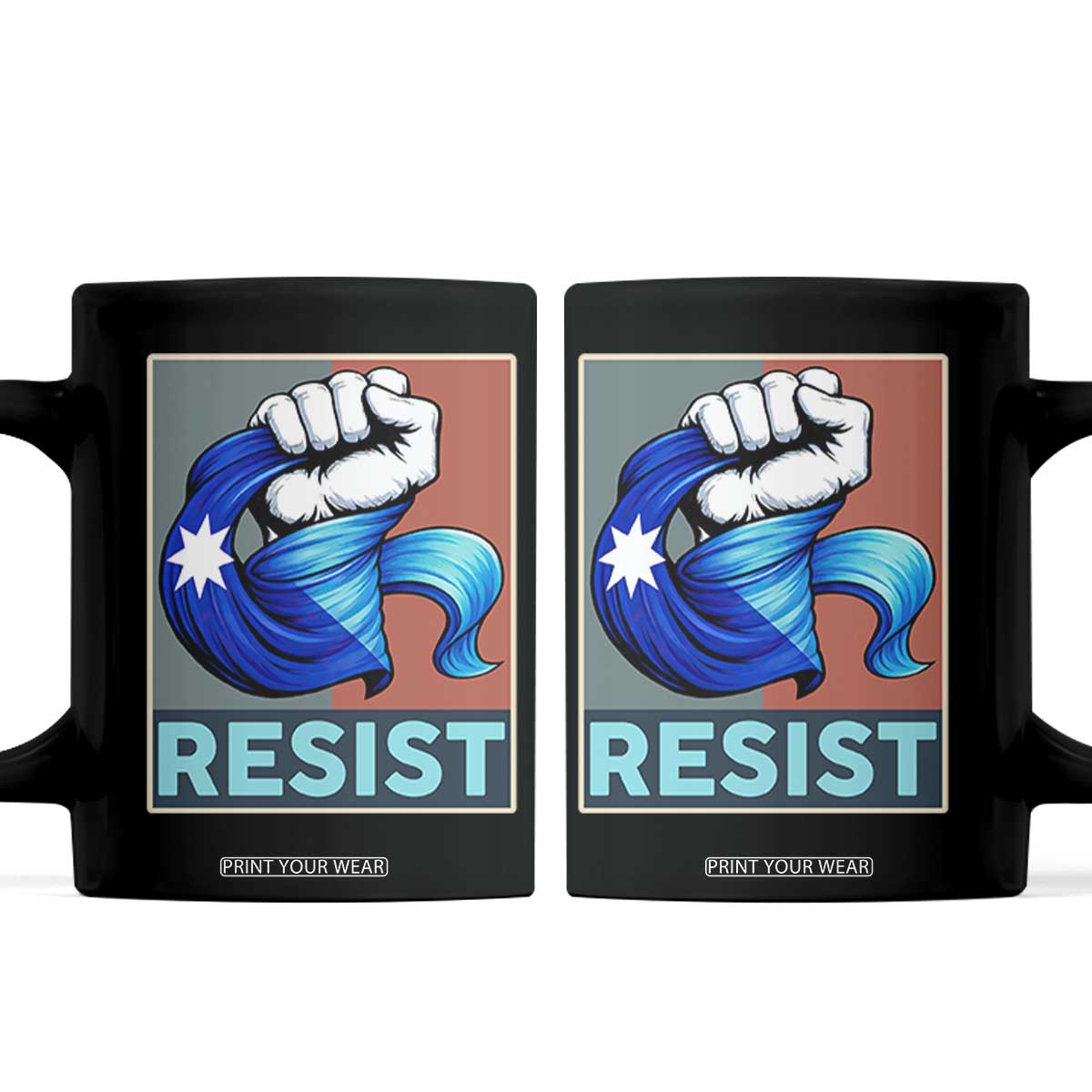Minnesota Resist Ice Out Coffee Mug MM Support Gift TS12 Black Print Your Wear