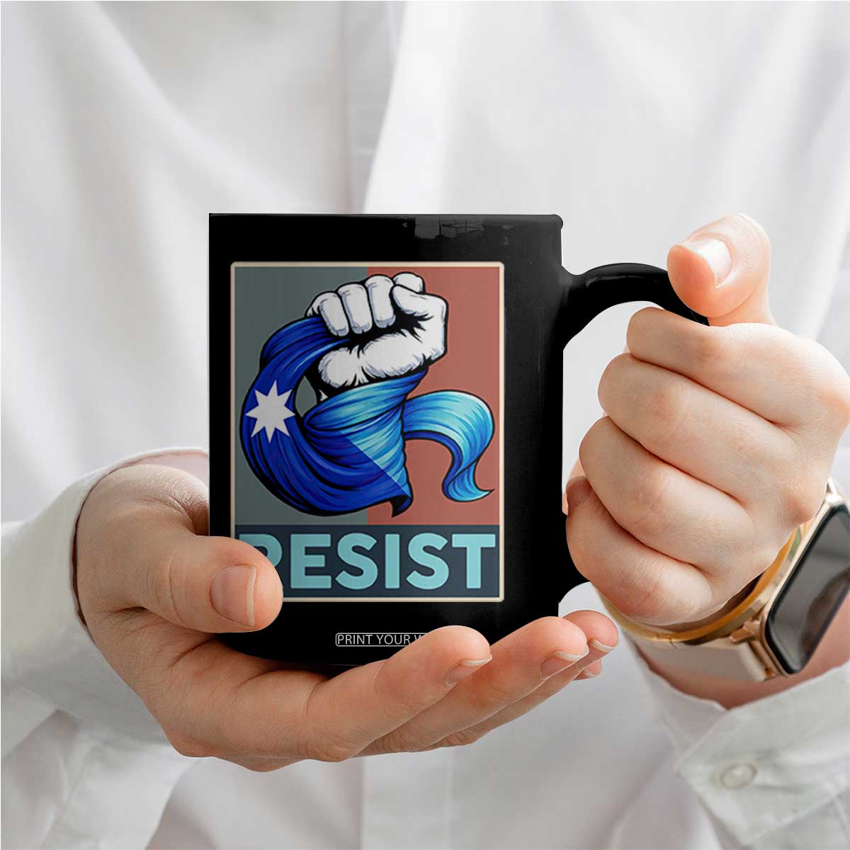 Minnesota Resist Ice Out Coffee Mug MM Support Gift TS12 Print Your Wear