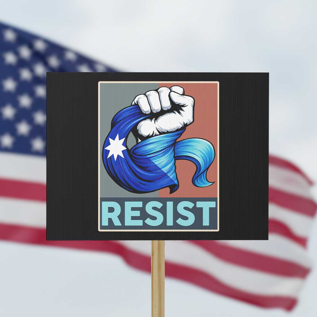 Minnesota Resist Ice Out Protest Sign MM Support Gift TS12 Horizontal 18