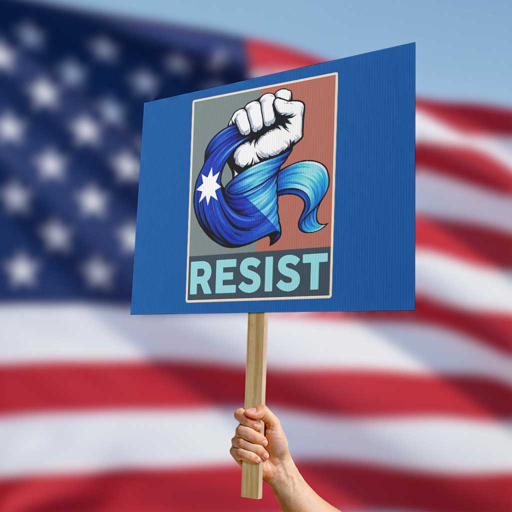 Minnesota Resist Ice Out Protest Sign MM Support Gift TS12 Horizontal 18