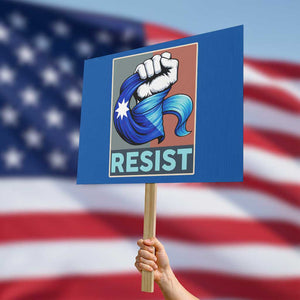 Minnesota Resist Ice Out Protest Sign MM Support Gift TS12 Horizontal 18" × 24" Blue Print Your Wear