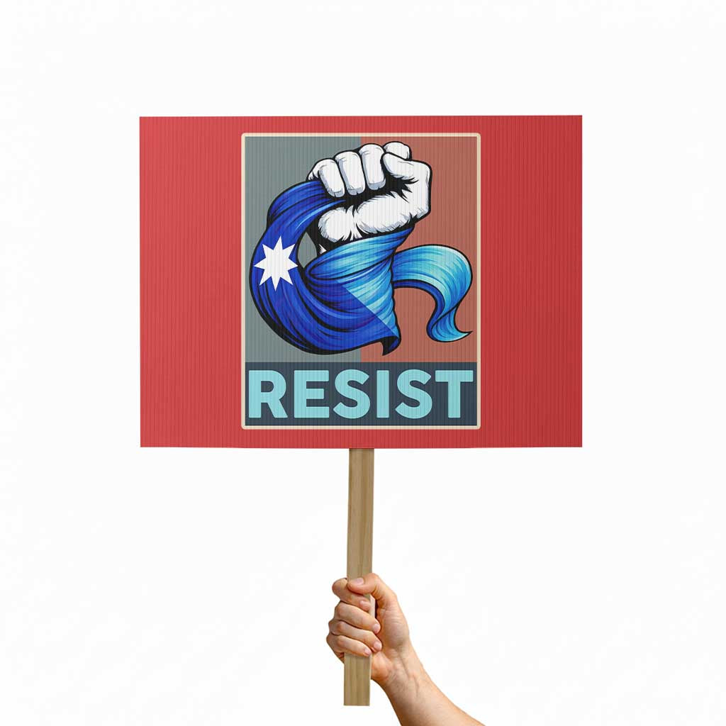 Minnesota Resist Ice Out Protest Sign MM Support Gift TS12 Horizontal 18