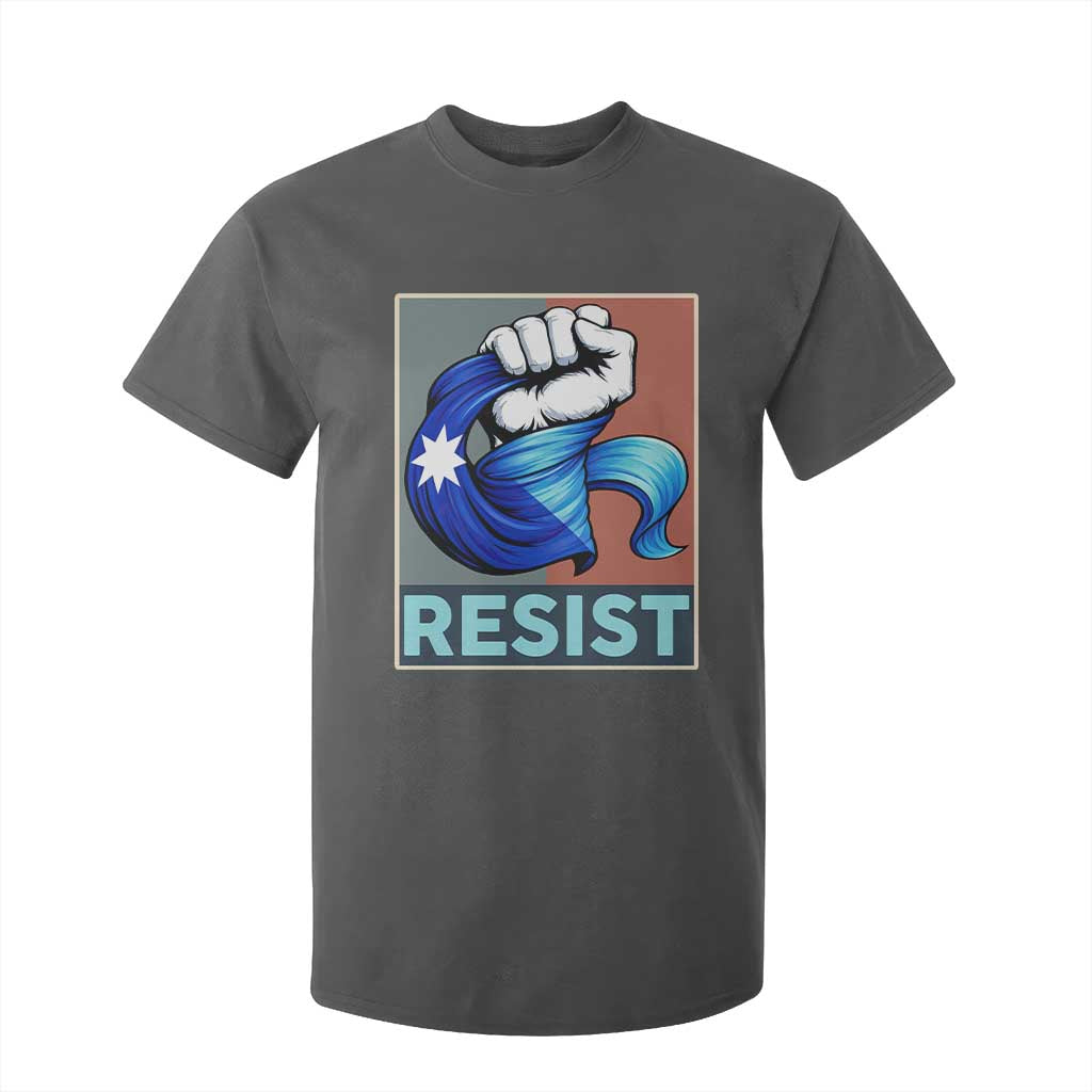 Minnesota Resist Ice Out T Shirt For Kid MM Support Gift TS12 Dark Heather Print Your Wear