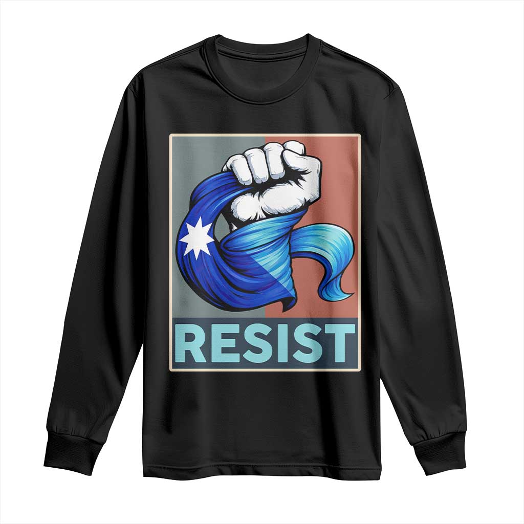 Minnesota Resist Ice Out Long Sleeve Shirt MM Support Gift TS12 Black Print Your Wear