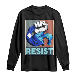 Minnesota Resist Ice Out Long Sleeve Shirt MM Support Gift TS12 Black Print Your Wear