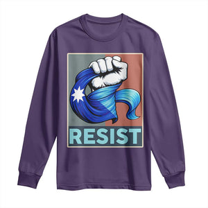 Minnesota Resist Ice Out Long Sleeve Shirt MM Support Gift TS12 Purple Print Your Wear
