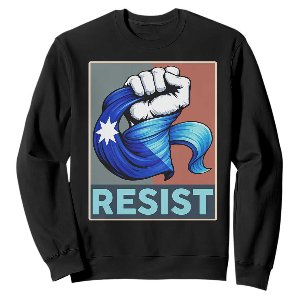 Minnesota Resist Ice Out Sweatshirt MM Support Gift TS12 Black Print Your Wear