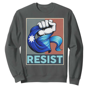 Minnesota Resist Ice Out Sweatshirt MM Support Gift TS12 Dark Heather Print Your Wear