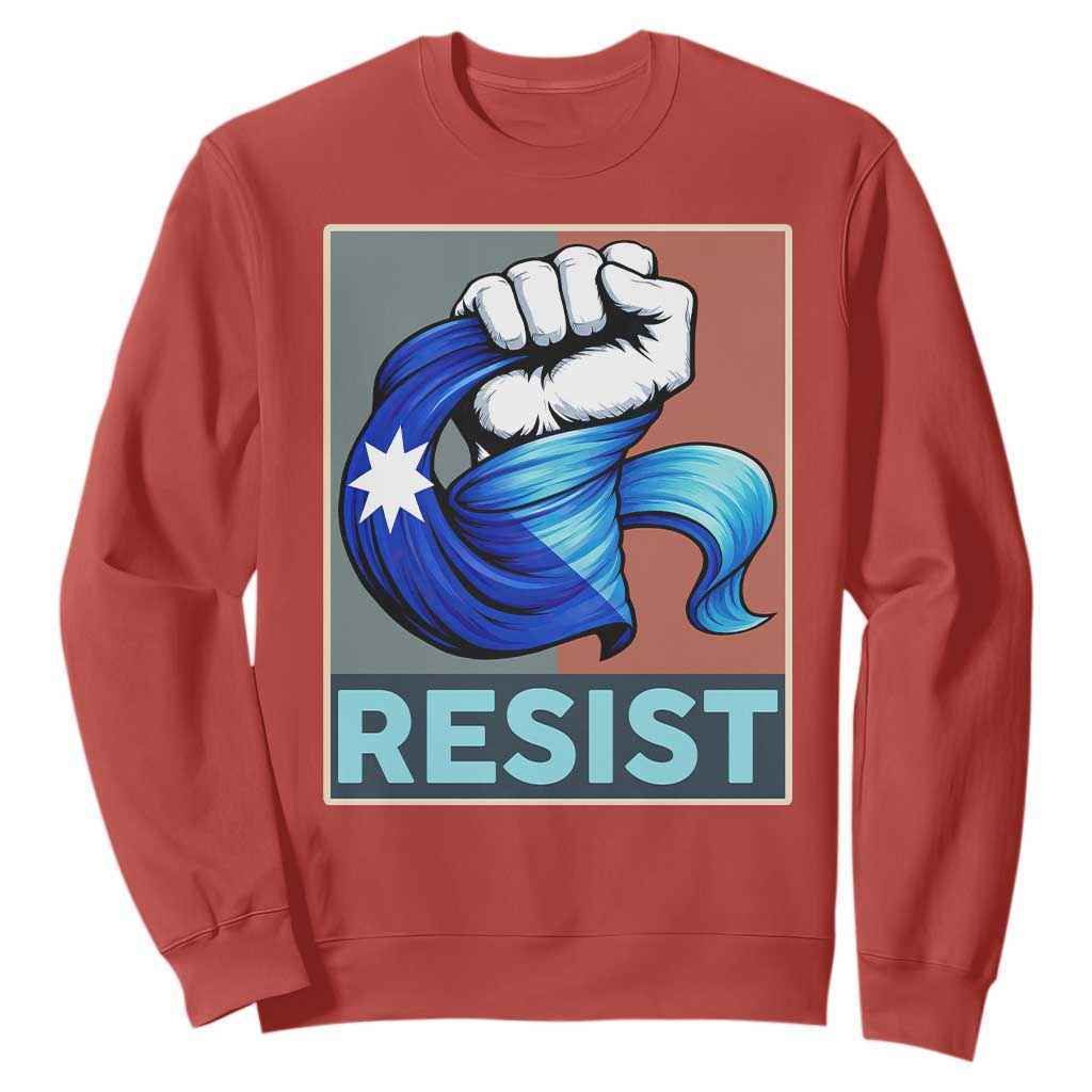Minnesota Resist Ice Out Sweatshirt MM Support Gift TS12 Red Print Your Wear