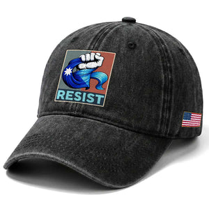 Minnesota Resist Ice Out Washed Cotton Baseball Cap MM Support Gift TS12 Print Your Wear
