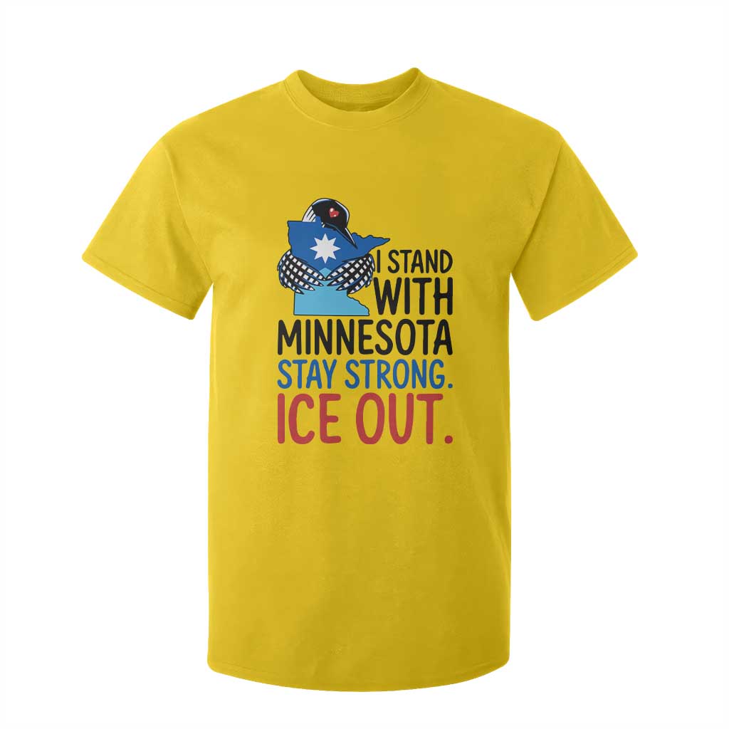 Minnesota Pride Common Loon T Shirt For Kid Stand With Minnesota Ice Out TS12 Daisy Print Your Wear
