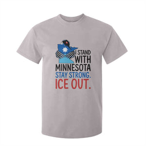 Minnesota Pride Common Loon T Shirt For Kid Stand With Minnesota Ice Out TS12 Ice Gray Print Your Wear