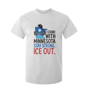 Minnesota Pride Common Loon T Shirt For Kid Stand With Minnesota Ice Out TS12 White Print Your Wear