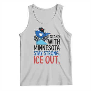 Minnesota Pride Common Loon Tank Top Stand With Minnesota Ice Out TS12 Ash Print Your Wear