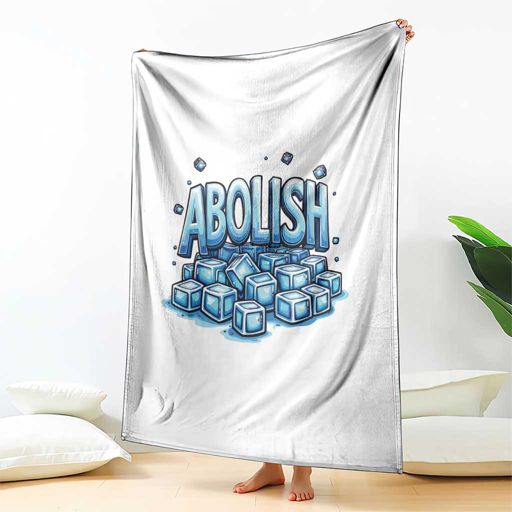 Abolish Ice Throw Blanket Minnesota Resistance Protest TS12 Print Your Wear