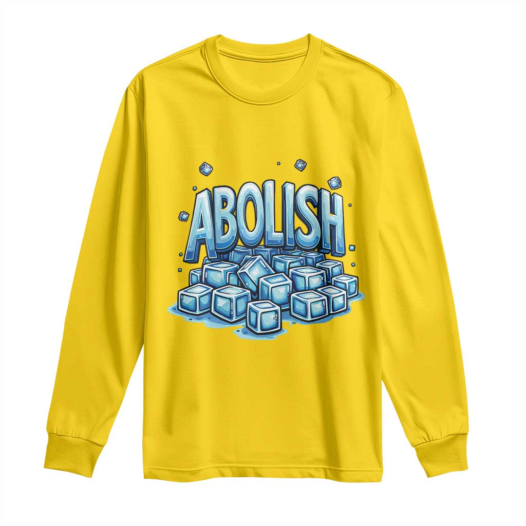 Abolish Ice Long Sleeve Shirt Minnesota Resistance Protest TS12 Daisy Print Your Wear