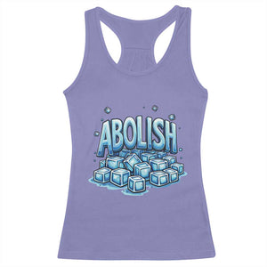 Abolish Ice Racerback Tank Top Minnesota Resistance Protest TS12 Violet Print Your Wear