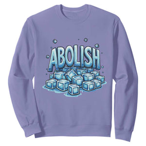 Abolish Ice Sweatshirt Minnesota Resistance Protest TS12 Violet Print Your Wear