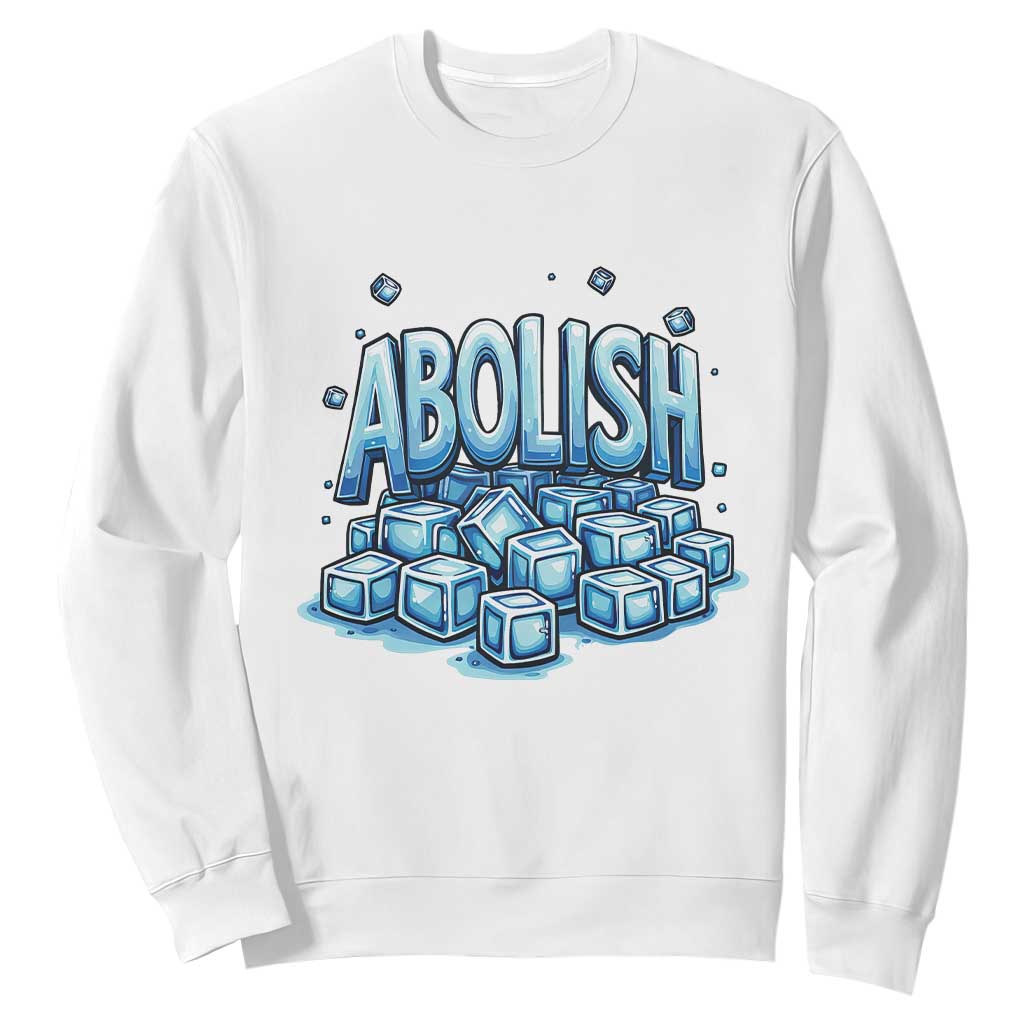 Abolish Ice Sweatshirt Minnesota Resistance Protest TS12 White Print Your Wear