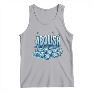 Abolish Ice Tank Top Minnesota Resistance Protest TS12 Athletic Heather Print Your Wear