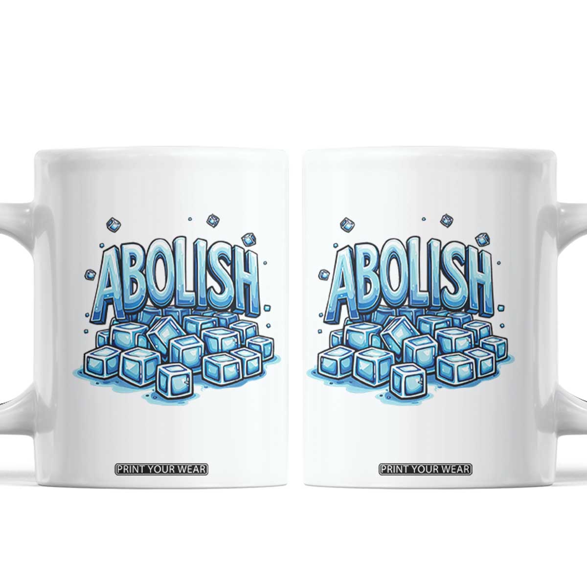 Abolish Ice Coffee Mug Minnesota Resistance Protest TS12 White Print Your Wear