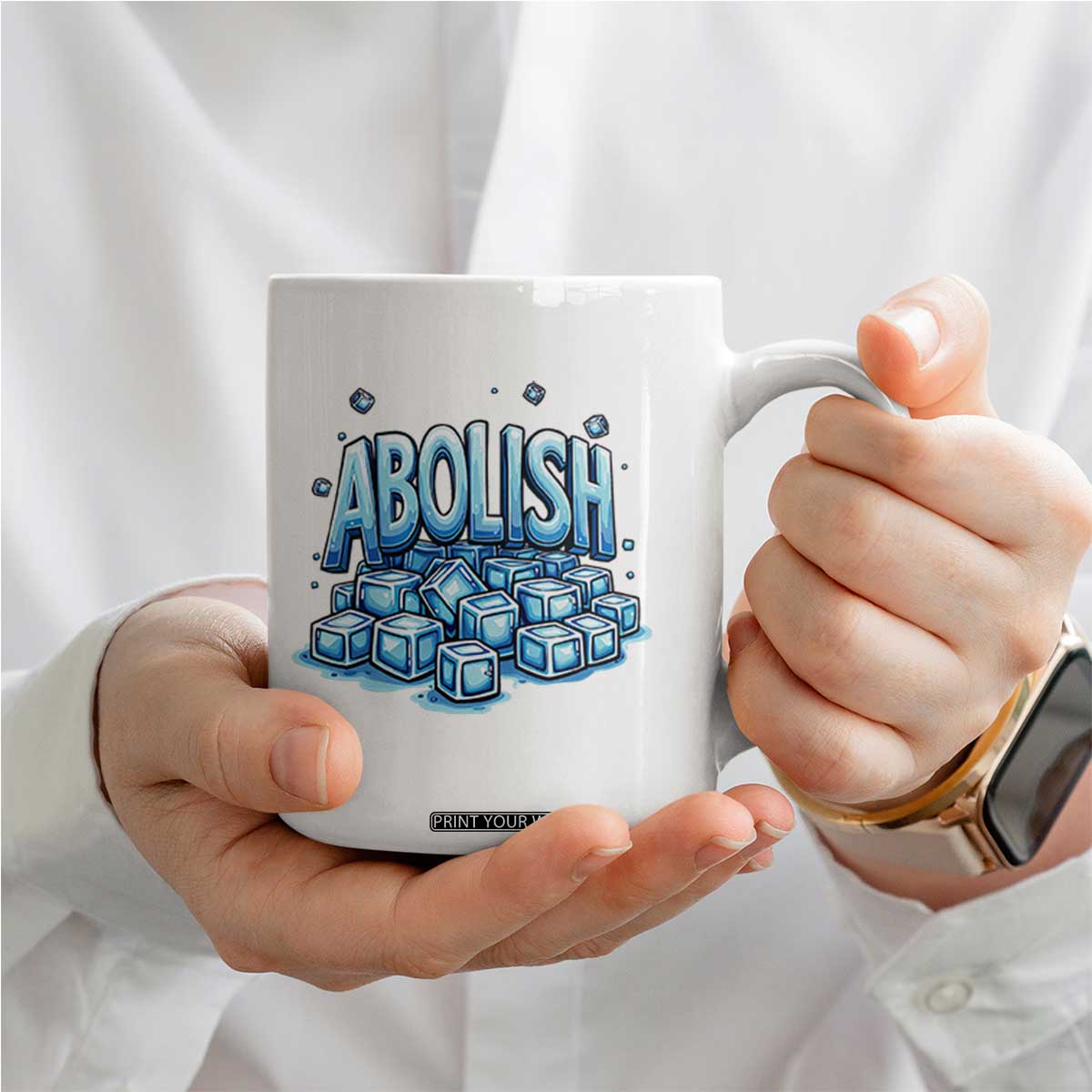 Abolish Ice Coffee Mug Minnesota Resistance Protest TS12 Print Your Wear
