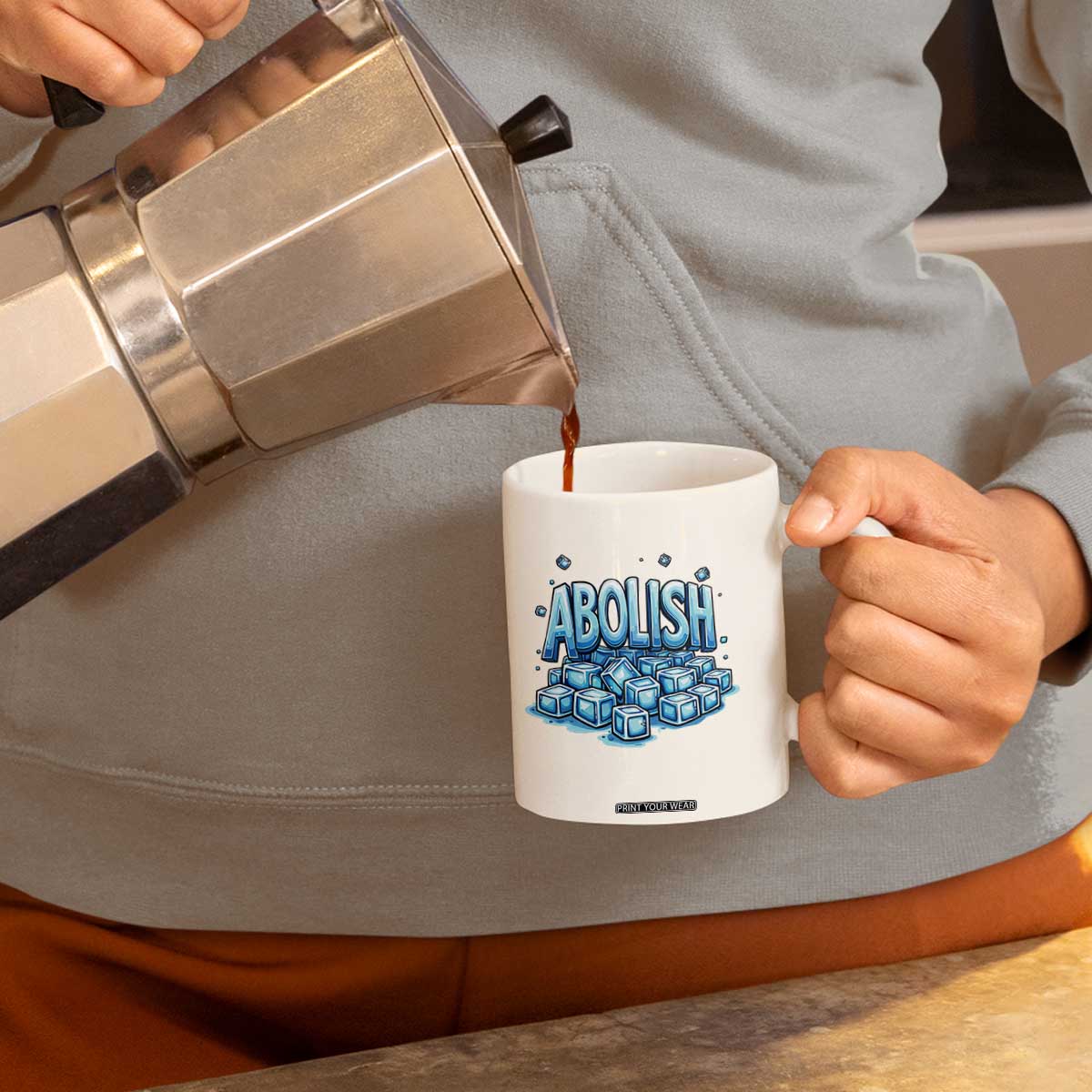 Abolish Ice Coffee Mug Minnesota Resistance Protest TS12 Print Your Wear