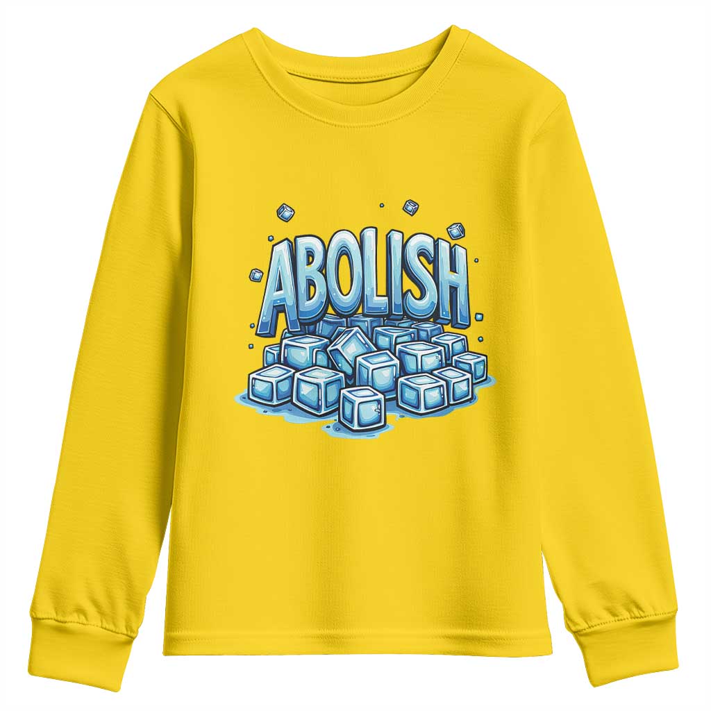 Abolish Ice Youth Sweatshirt Minnesota Resistance Protest TS12 Daisy Print Your Wear