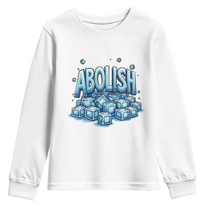 Abolish Ice Youth Sweatshirt Minnesota Resistance Protest TS12 White Print Your Wear