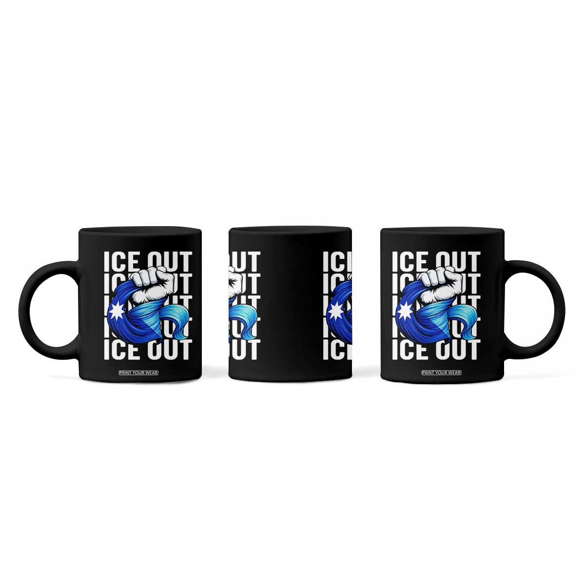 Minnesota Ice Out Coffee Mug Anti Ice Movement Protest TS12 Print Your Wear